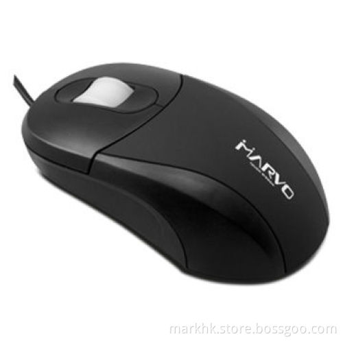 3D High-resolution Optical Mouse with PS, USB and U+P Interface Options, Comes in Black